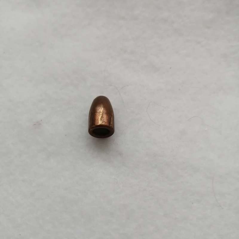 Bullet Shells (4) and 1 Projectile