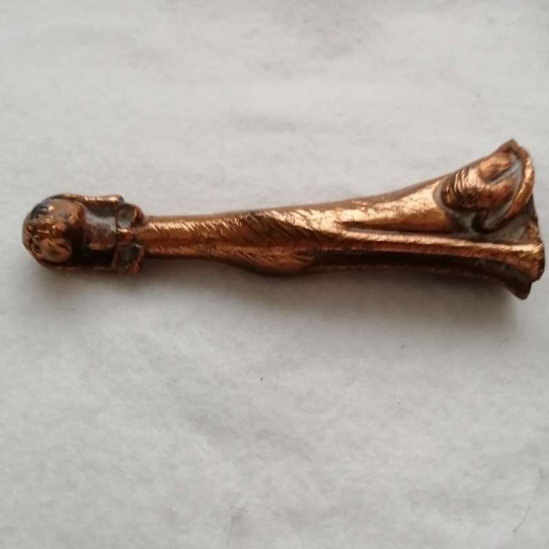 Abstract Dog 'Copper' Figurine