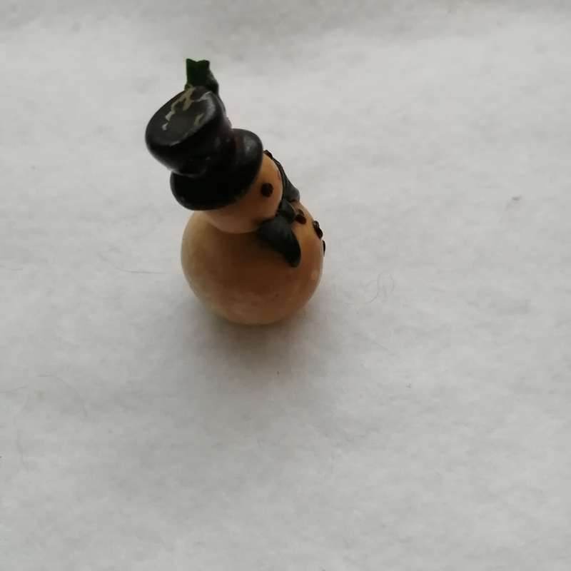 Wooden 'Snowman', Miniature
