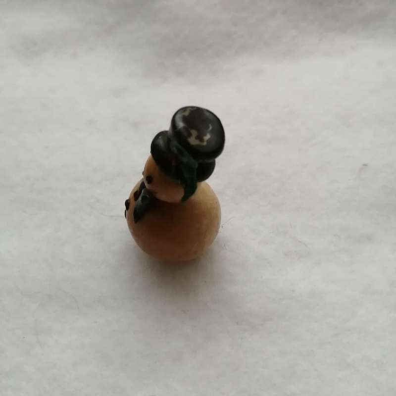 Wooden 'Snowman', Miniature
