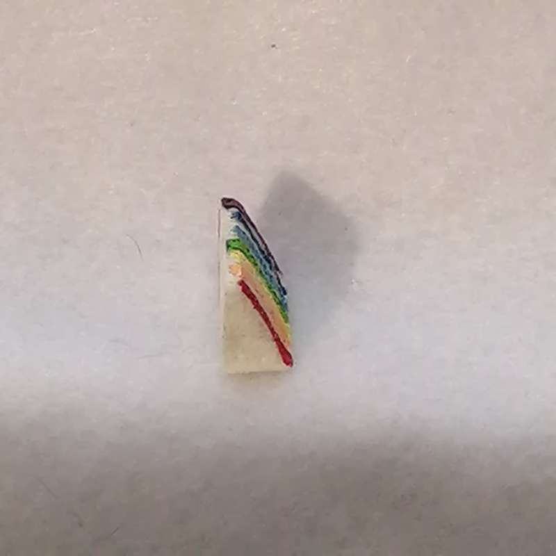 Cake Slice, Miniature, suitable for Printer's Tray