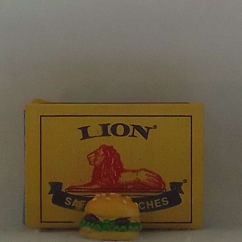Hamburger, miniature suitable for Printer's Tray