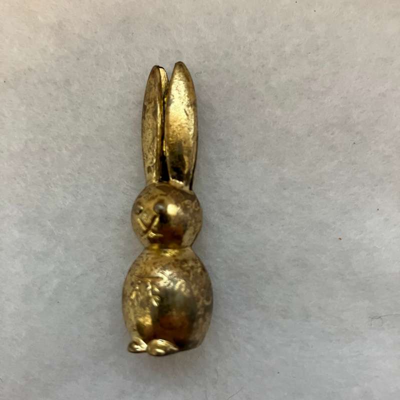 Rabbit Miniatures 'Brass' Seating Cards - Set of 6