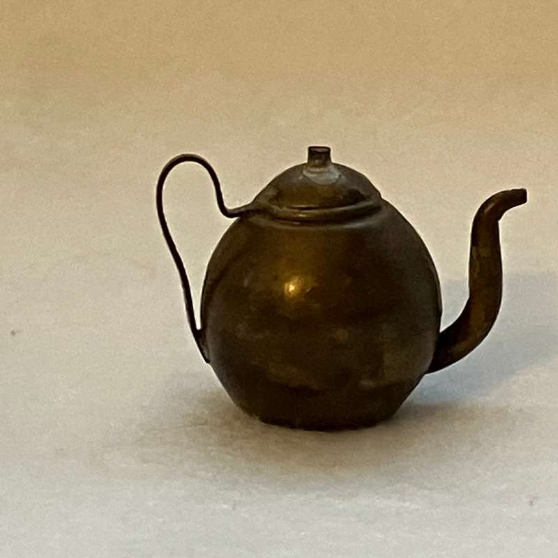Brass Teapot (Miniature, suitable for printer's tray)