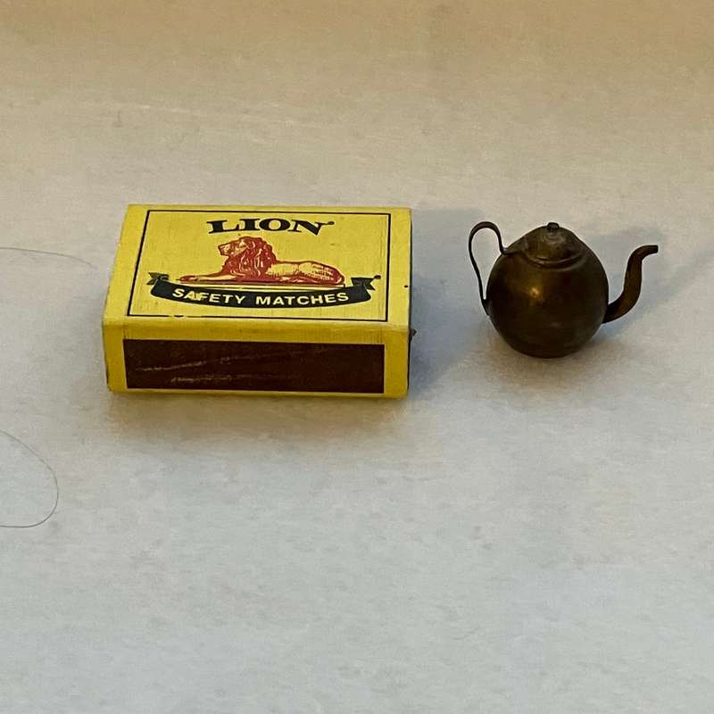 Brass Teapot (Miniature, suitable for printer's tray)