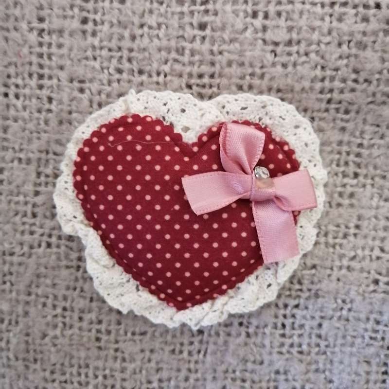 Puffy Red Hearts