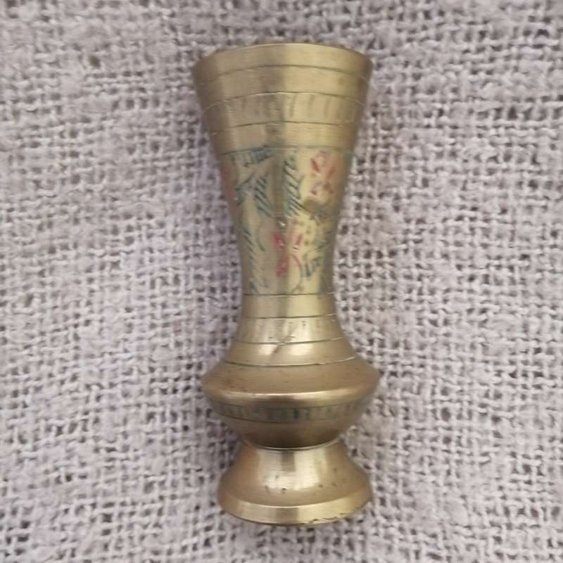 Brass Vase Engraved (Miniature, suitable for printer's tray)