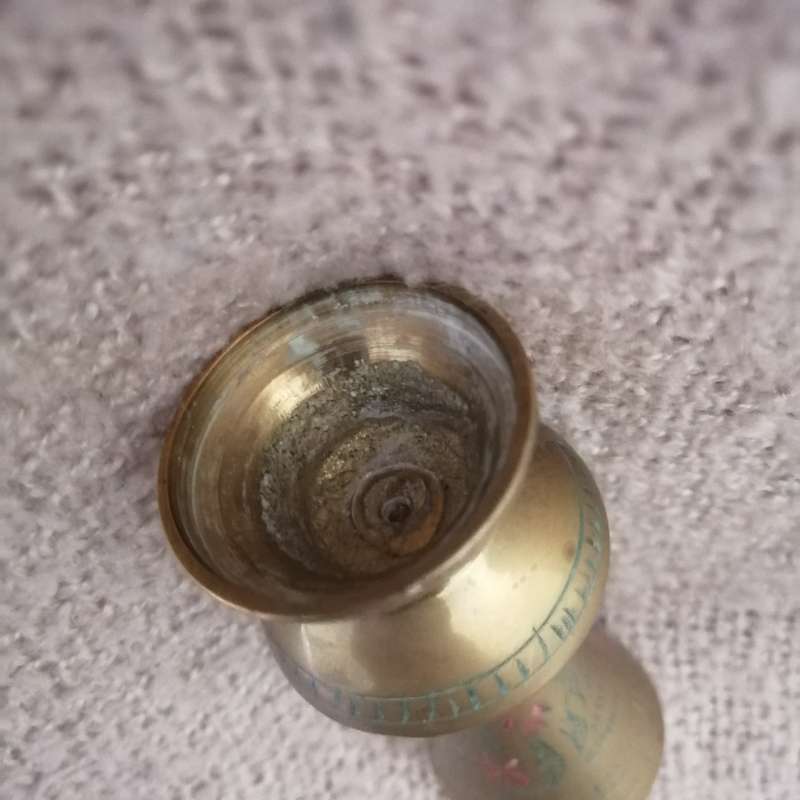 Brass Vase Engraved (Miniature, suitable for printer's tray)