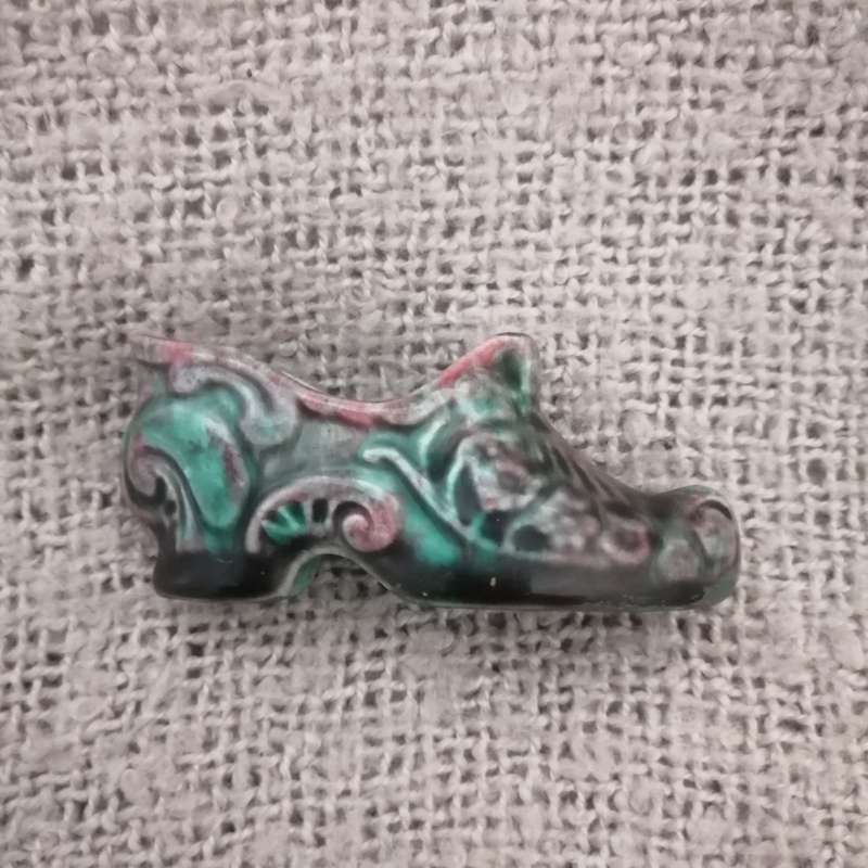 Ceramic Shoe | Boot Handmade (Miniature, suitable for printer's tray)