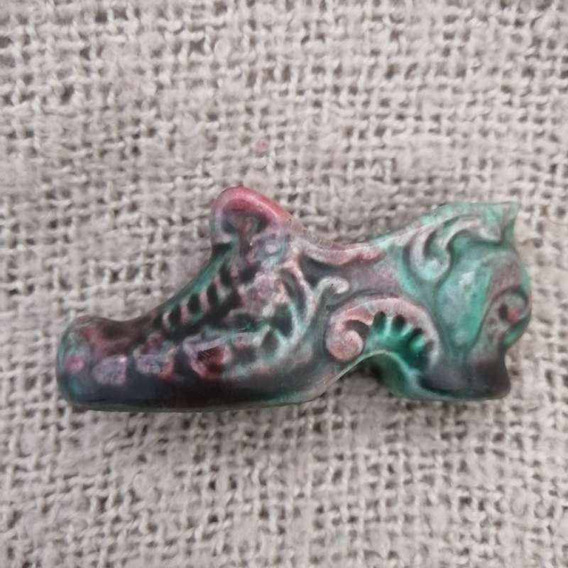 Ceramic Shoe | Boot Handmade (Miniature, suitable for printer's tray)