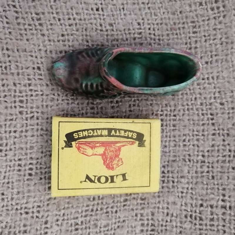 Ceramic Shoe | Boot Handmade (Miniature, suitable for printer's tray)