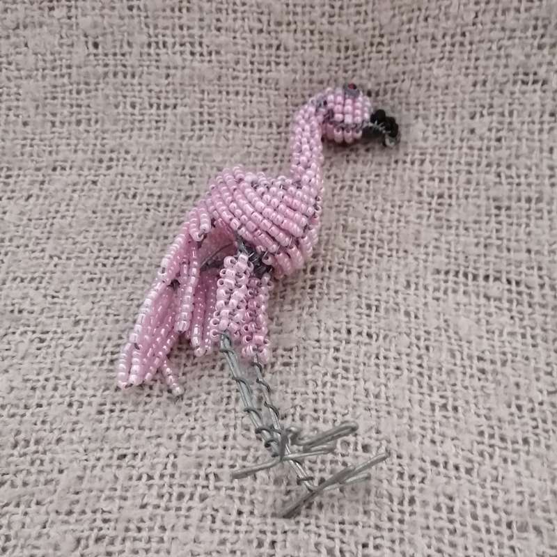 Beaded Flamingo (Small)