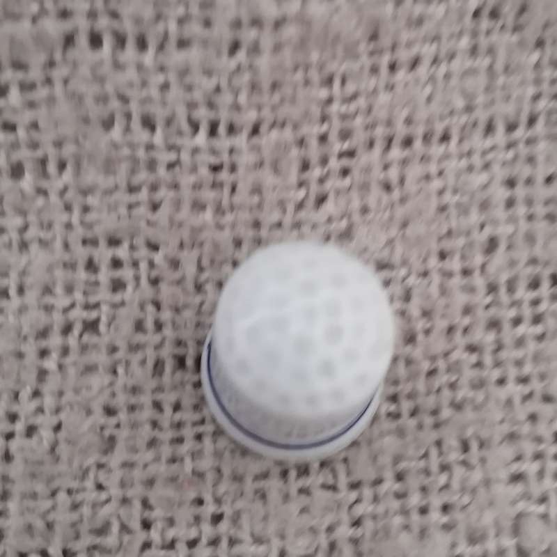 Thimble (like Delft, suitable for Printer's Tray)