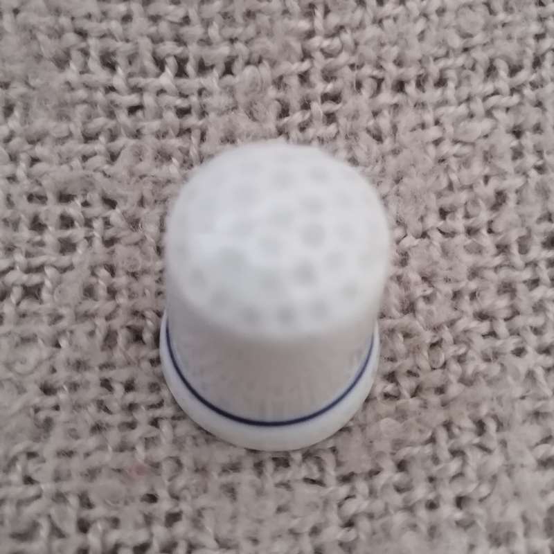 Thimble (like Delft, suitable for Printer's Tray)