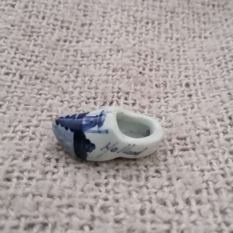 Delft-like Dutch Clog (Miniature, suitable for printer's tray)