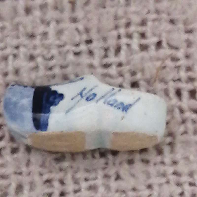 Delft-like Dutch Clog (Miniature, suitable for printer's tray)