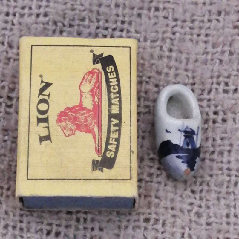 Delft-like Dutch Clog (Miniature, suitable for printer's tray)