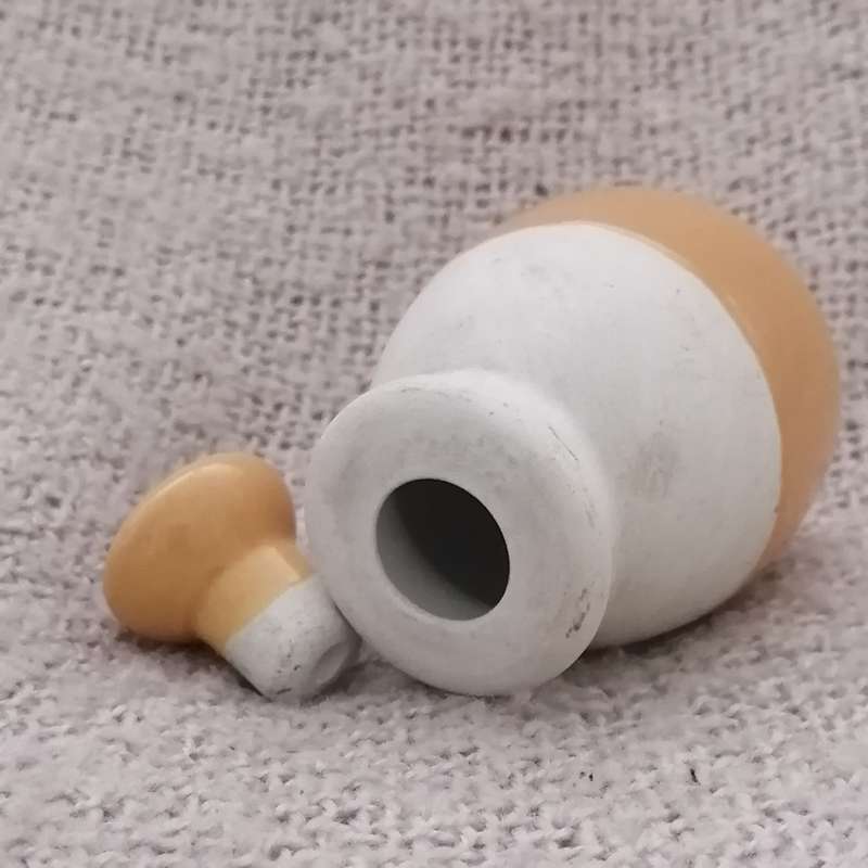 Clay Honey Jar with Stopper - Glazed (Miniature, suitable for printer's tray)