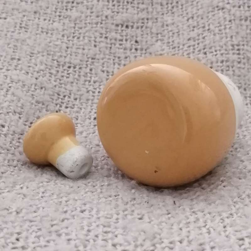 Clay Honey Jar with Stopper - Glazed (Miniature, suitable for printer's tray)