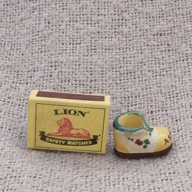 Shoe Boot Assisi (Miniature, suitable for printer's tray)