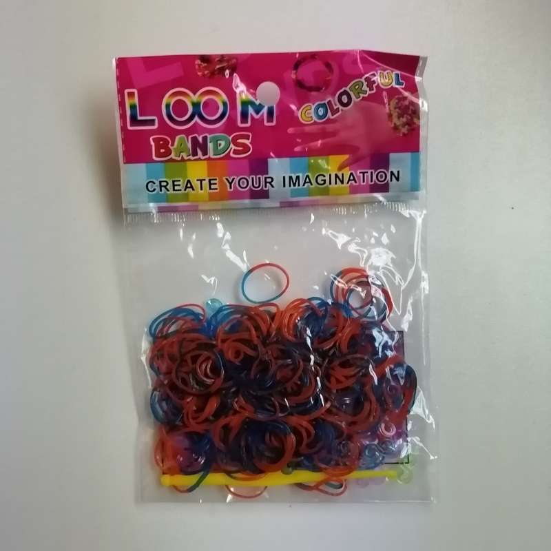 Loom Bands: Blue and Orange