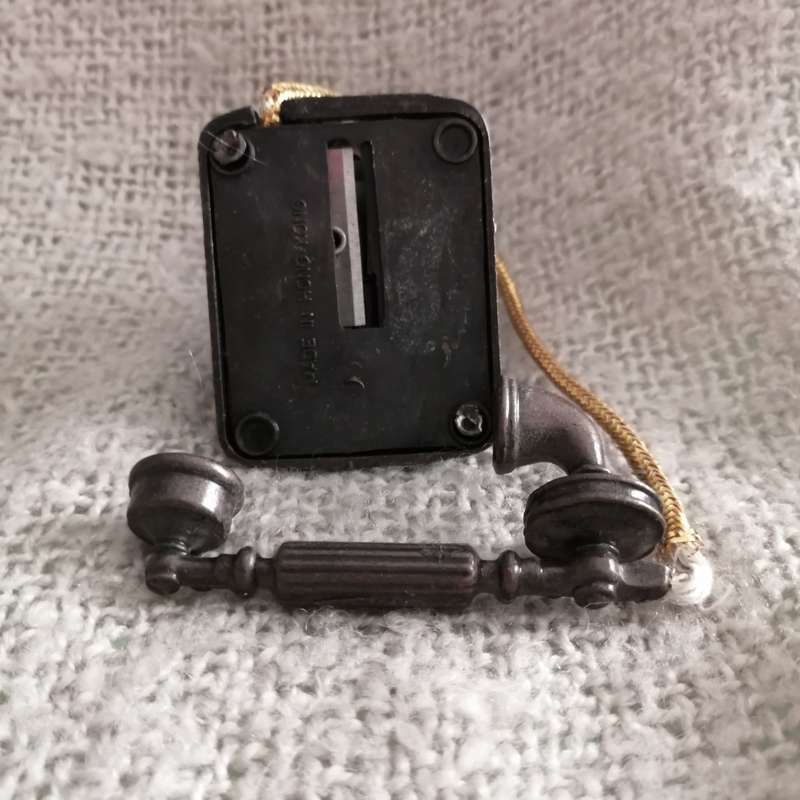 Vintage Hand-held Telephone (Miniature, suitable for Printer's Tray)