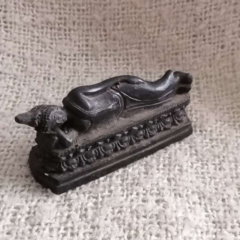 Reclining Indian Hindu God (Miniature, suitable for Printer's Tray)