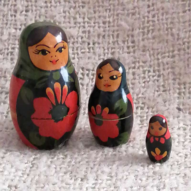 Russian Dolls (Miniature, suitable for Printer's Tray)