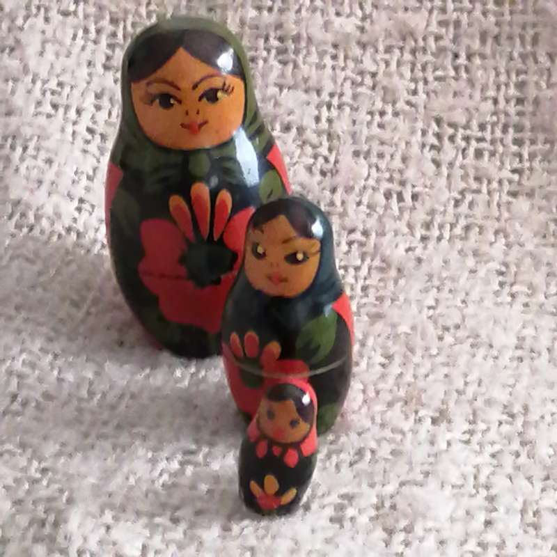 Russian Dolls (Miniature, suitable for Printer's Tray)