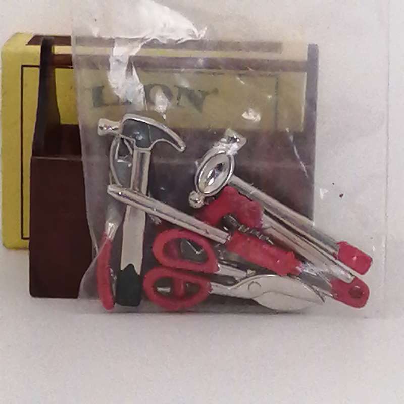 Tool Box with Tools (Miniature, suitable for Printer's Tray)
