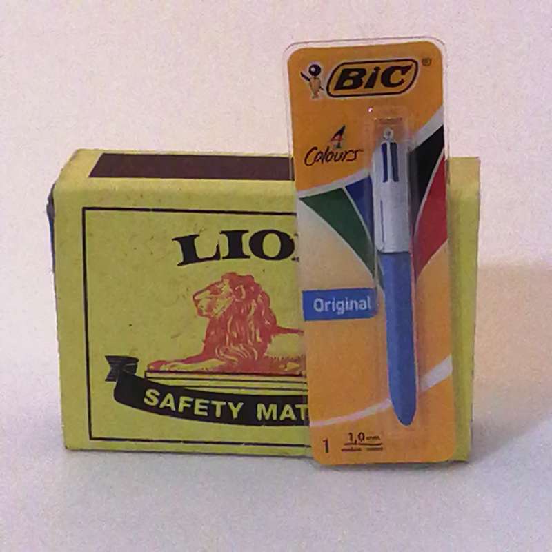 Checkers Mini "Bic Clic Pen" Collectible