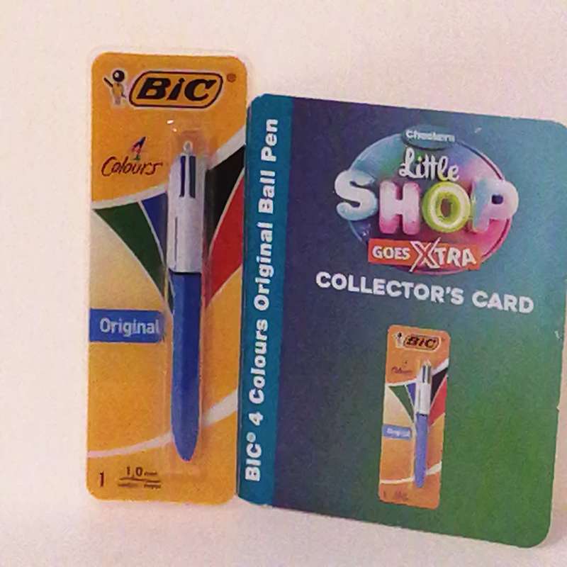 Checkers Mini "Bic Clic Pen" Collectible