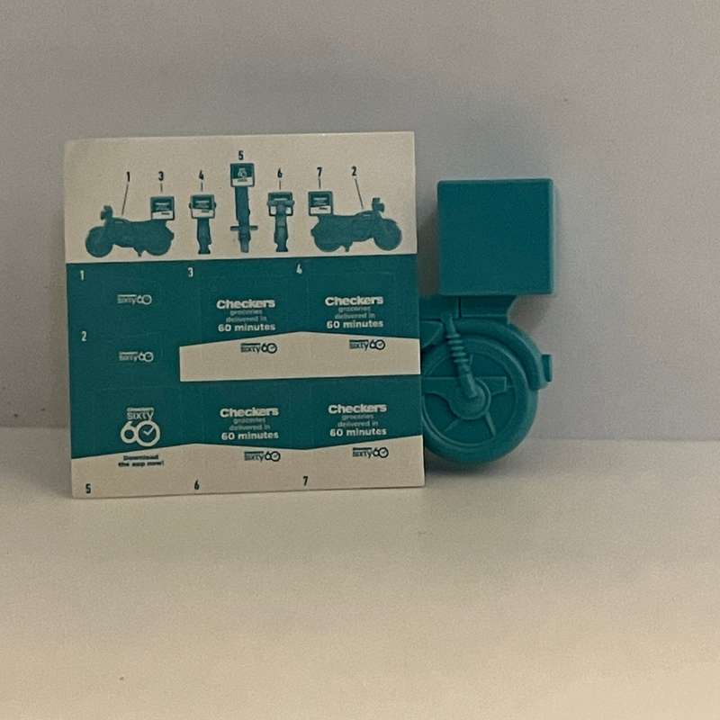 Checkers Mini "Delivery Motorbike" (Not Little Shop 4)