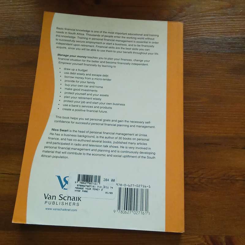 Manage your Money (Nico Swart)