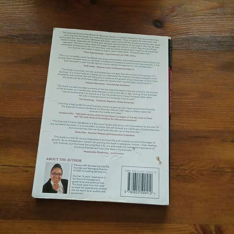 The Essential Finance Handbook for business owners (Precious MK Mvulane)