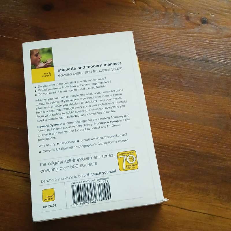 Etiquette and Modern Manners (Edward Cyster and Francsca Young)