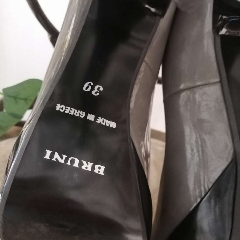Shoes - Grey Heels, Bruni