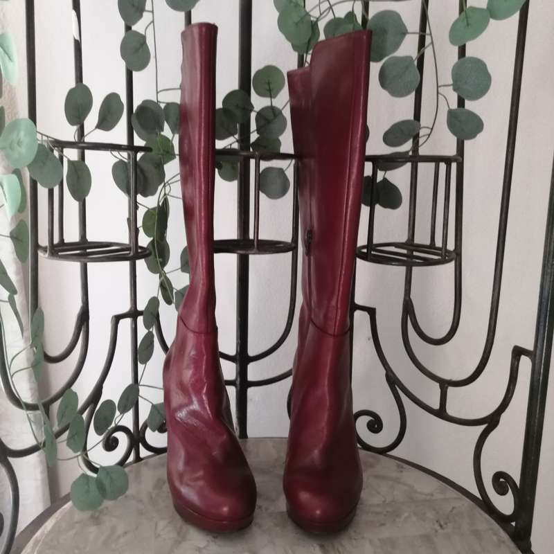 Boots - Burgundy, Formentini