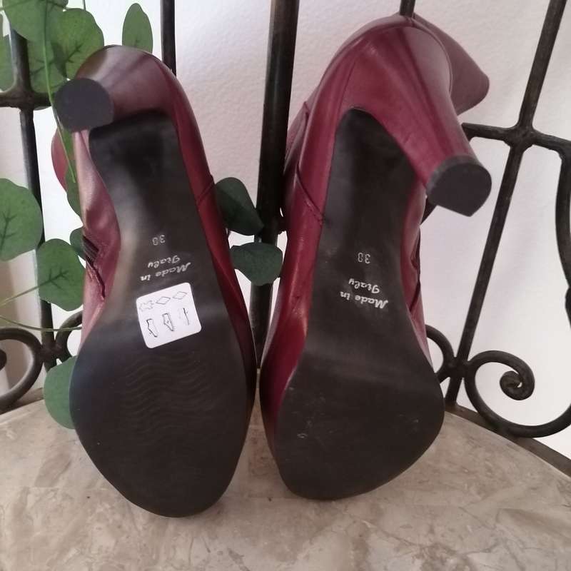 Boots - Burgundy, Formentini