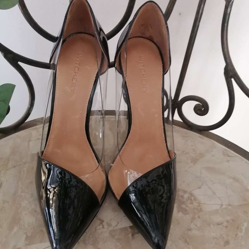 Shoes - Black & Clear, Witchery