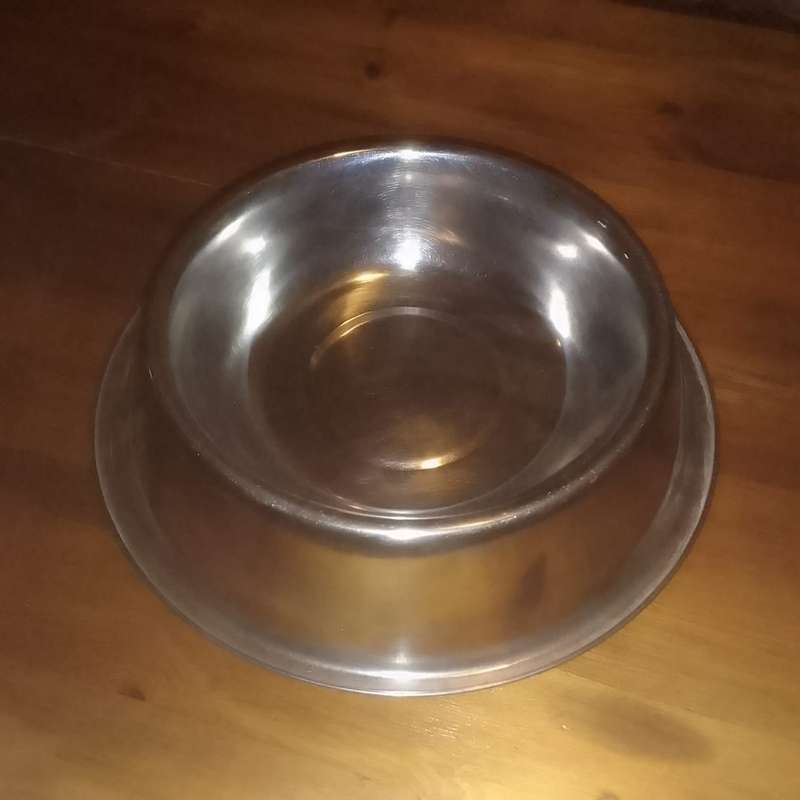 Stainless Steel Dog Bowl (20cm Diameter)