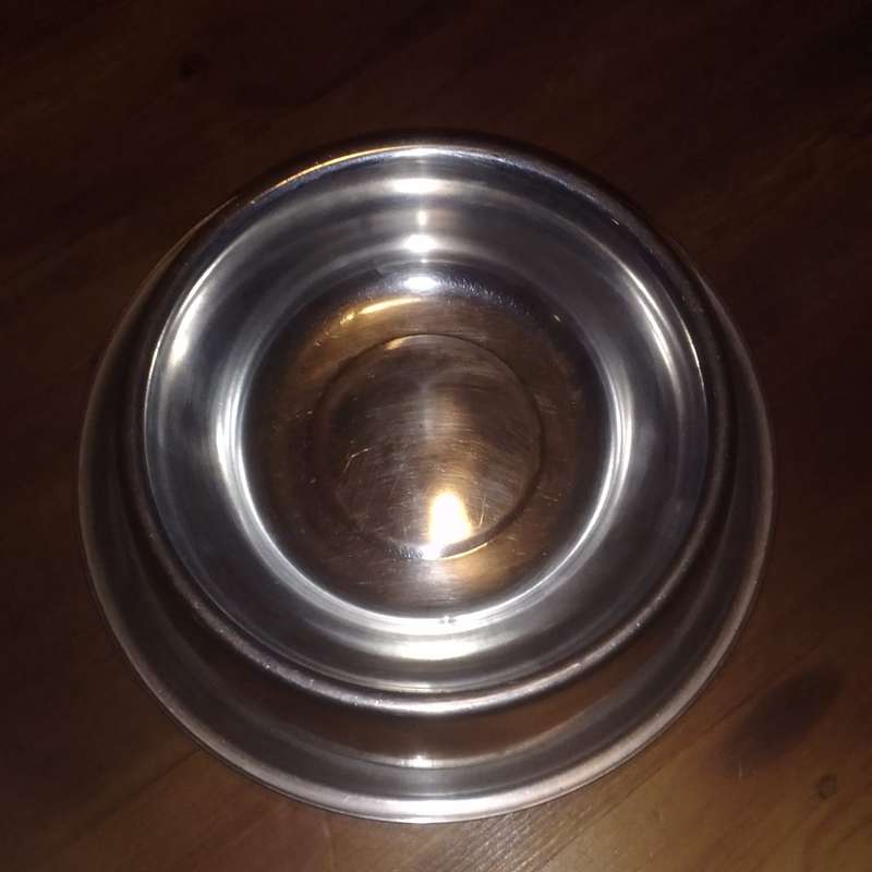 Stainless Steel Dog Bowl (20cm Diameter)