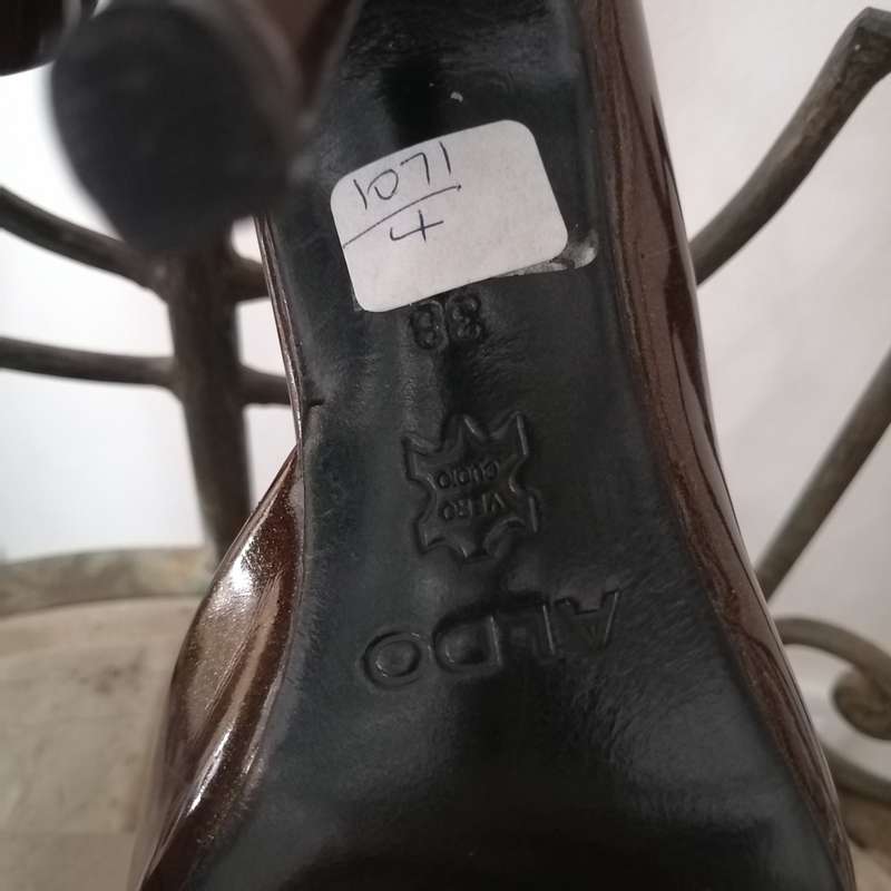 Shoes - Dark Brown Patent, Aldo