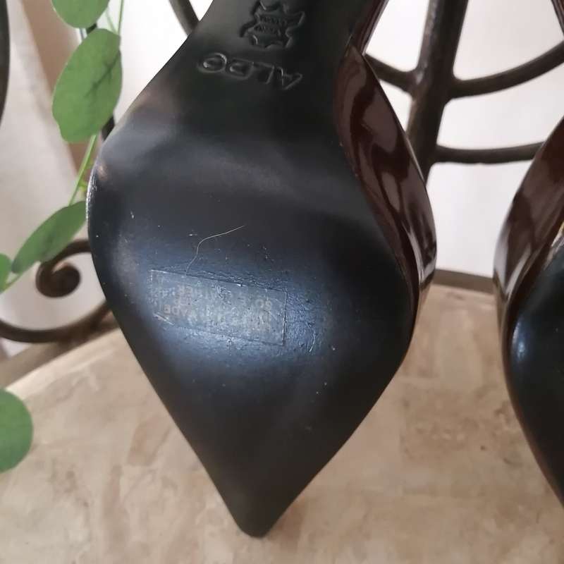 Shoes - Dark Brown Patent, Aldo
