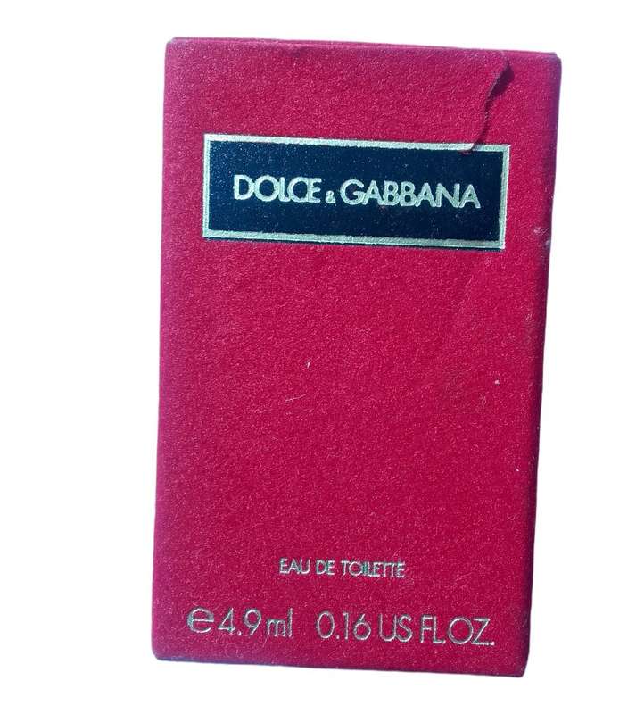 Miniature Perfume Box: Dolce and Gabbana
