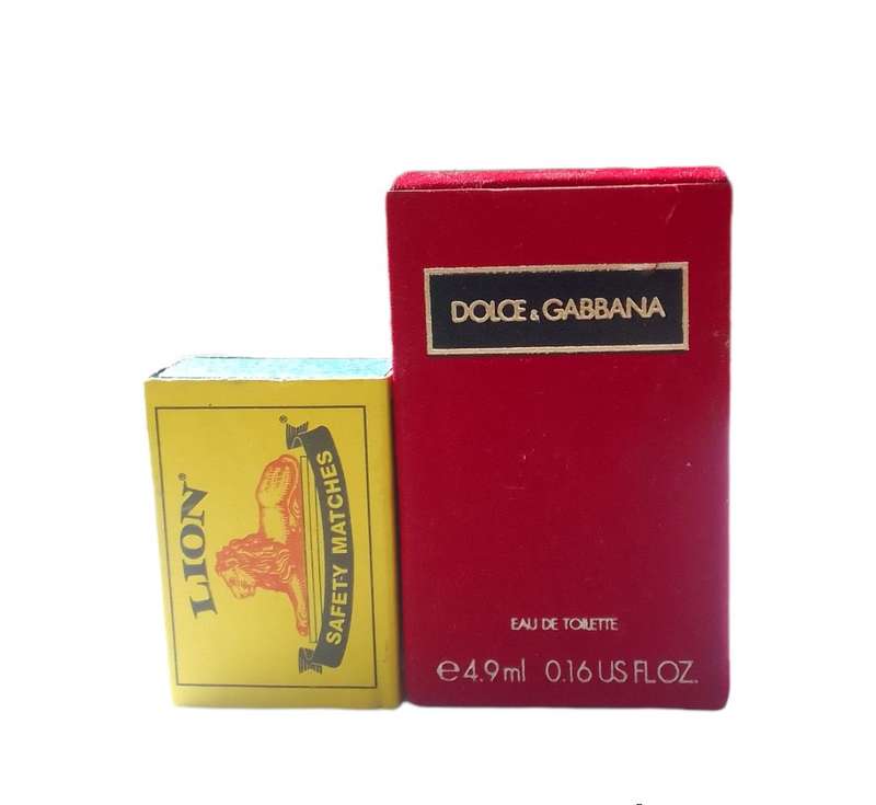 Miniature Perfume Box: Dolce and Gabbana