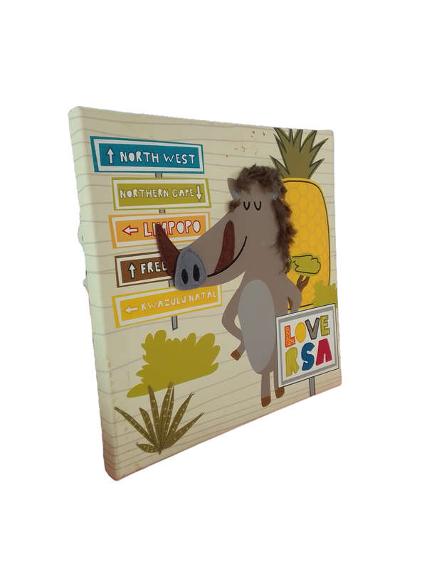 Wall Art: Decorative Pumbaa Provincial Love RSA Canvas