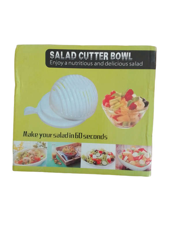 Salad Cutter Bowl in 60 Seconds (Enjoy a Nutritious and Delicious Salad)