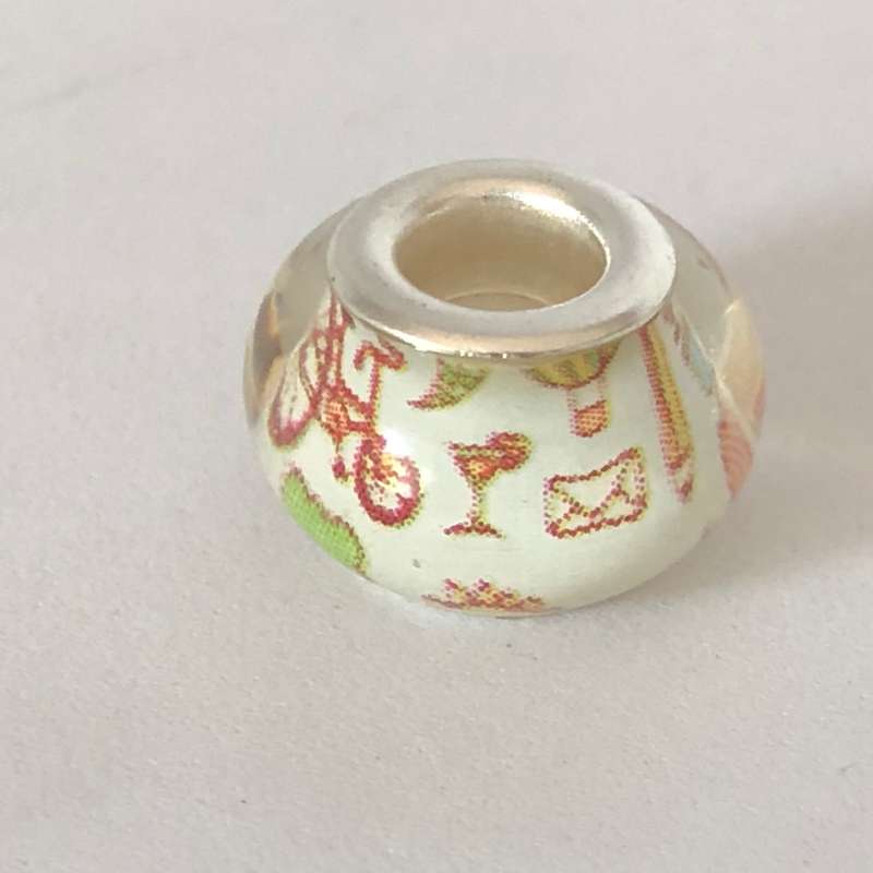 Bead Fitting Pandora Murano-Type Bicycles