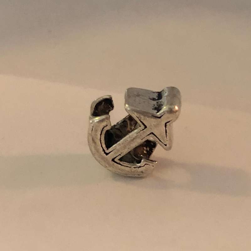 Bead Fitting Pandora 'Silver', Anchor